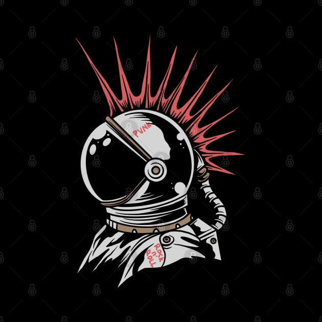 Punk's not dead -astronaut by Myartstor 