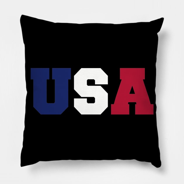 USA Pillow by Designzz