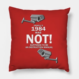 Orwell's 1984 Pillow