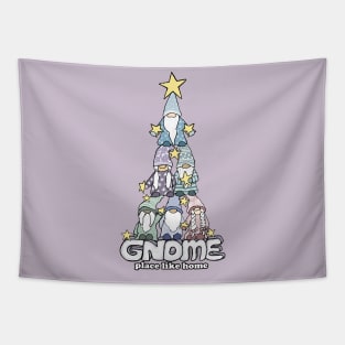 Gnome Place Like Home- pastel Tapestry