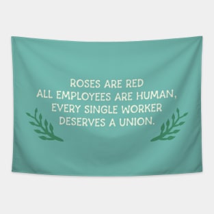 Every Worker Deserves A Union Tapestry