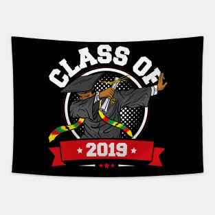 Dabbing Graduation Class Of 2019 Men Tapestry