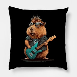 Capybara Rocker Pillow