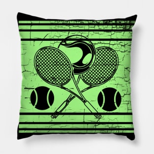 Retro Tennis Pillow