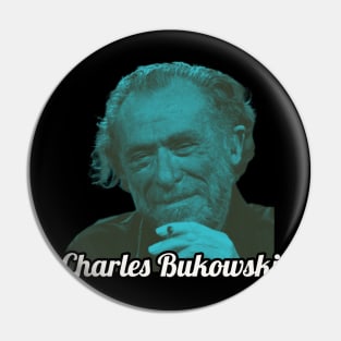 Retro Bukowski Pin