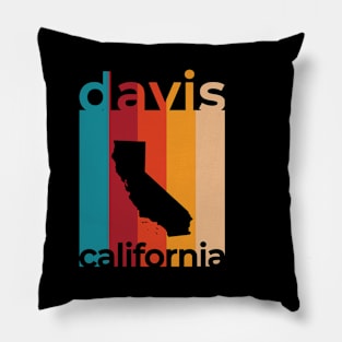 Davis California Retro Pillow