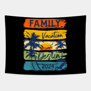 Family Vacation Destin 2024 Florida Matching Summer Vacation Tapestry