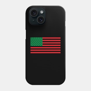 Pan African American Flag Phone Case