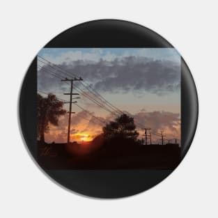 Sunset in the Sunset Pin