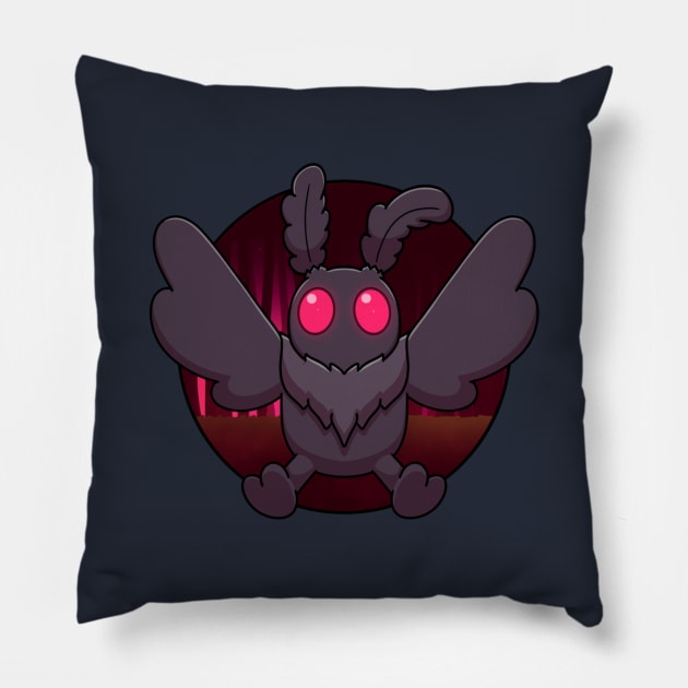 Mothman Pillow by TheMaskedTooner