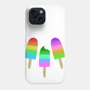 Rainbow Popsicles Phone Case