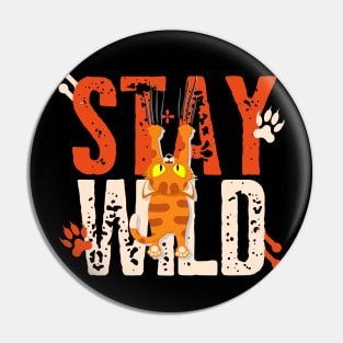 Embracing the Wild Side with a Smile Pin