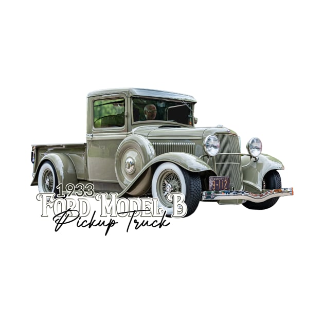 1933 Ford Model B Pickup truck by Gestalt Imagery