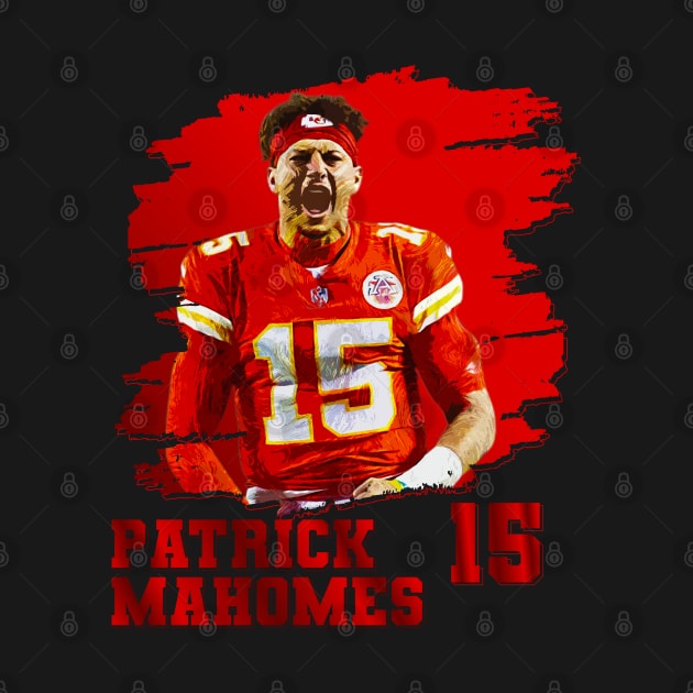 Patrick Mahomes || 15 || Football by Aloenalone