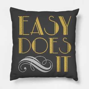 Easy Does It #tpartdecocontest Pillow