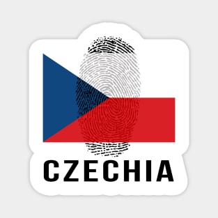 Czech Republic Flag DNA Magnet