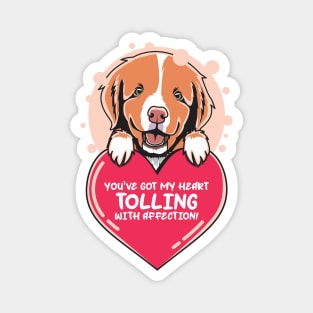 Toller Valentine You've Got My Heart Tolling With Affection Magnet