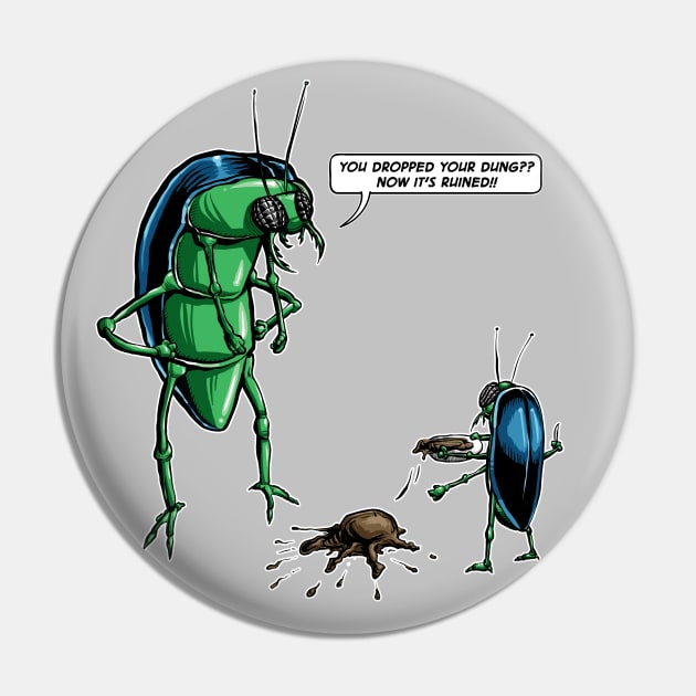 Dung Beetles Pin by Josh Smith Originals