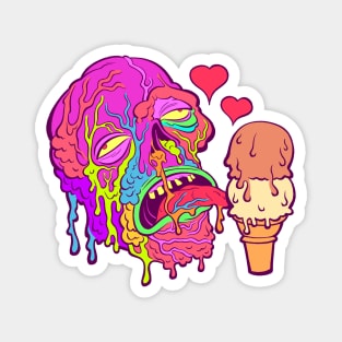 Ice Cream Zombie Magnet