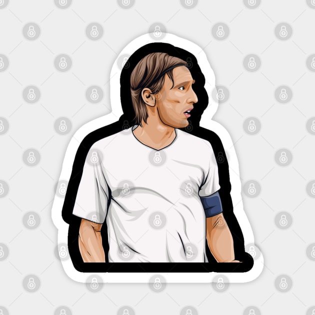 Luka Modric Magnet by Aldduardo