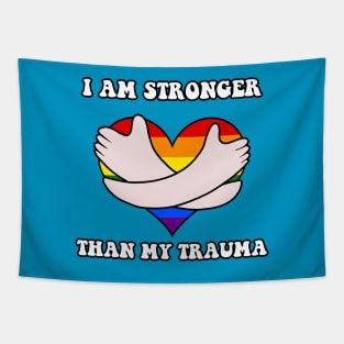 I am stronger than my trauma Tapestry