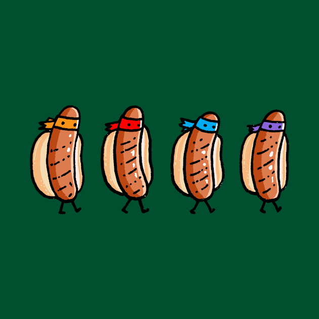 Ninja Frankfurters by Walmazan