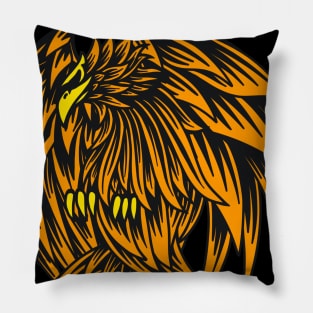 Goldwing Big Eagle Illustration Pillow