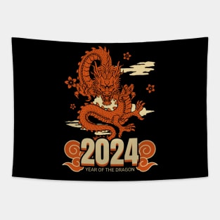 2024 chinease new year, year of the dragon Tapestry