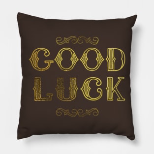 Good Luck Pillow