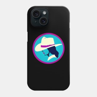 Retro Western Cowgirl 02 Phone Case