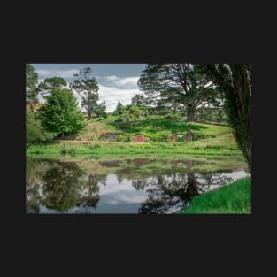 The Shire from across the Lake T-Shirt