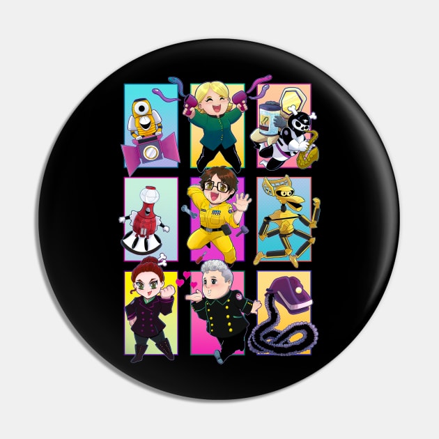 MST3K Chibis Pin by PageBranson