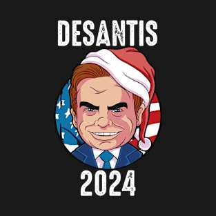 Ron DeSantis Christmas DeSantis 2024 Desanta Claus T-Shirt