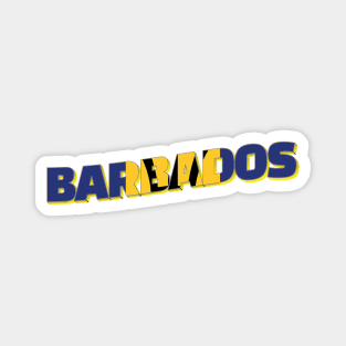 Barbados Vintage style retro souvenir Magnet