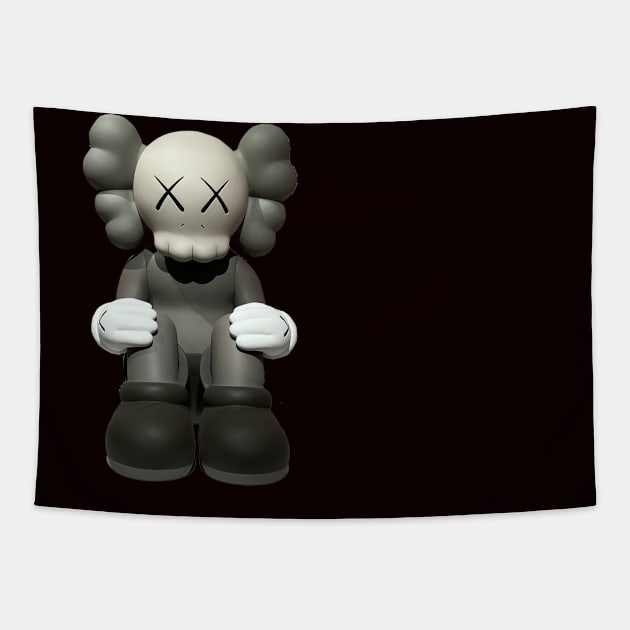 kaws doll Tapestry by masihtitikterluka