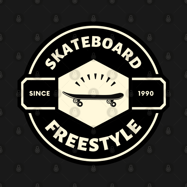 Skate freestyle X planche éclat by KINGDESIGNSHOP