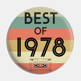 Best of 1978 Pin