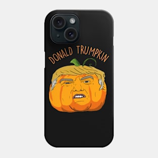 Donald Trumpkin Halloween Spooktober Pumpkin Meme Phone Case