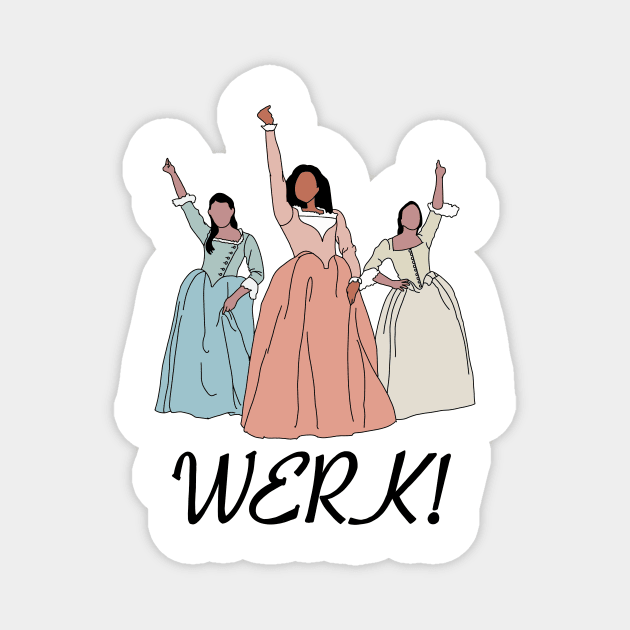 WERK! Magnet by MustGoon