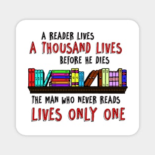 Reading Quote Magnet