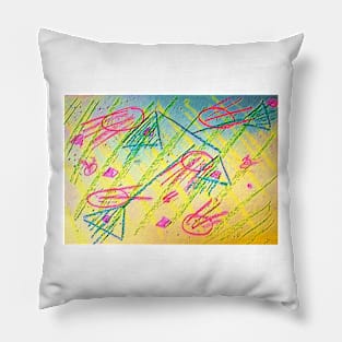 Pink Squid Pillow