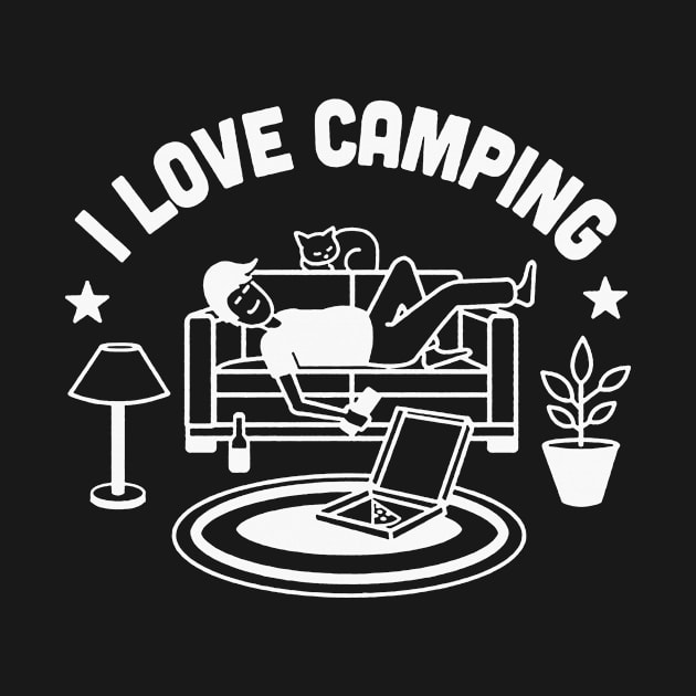 i love camping by alselinos