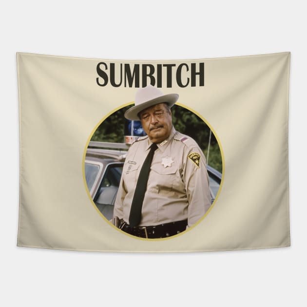 Sumbitch Vintage Tapestry by Otis Prank Calls