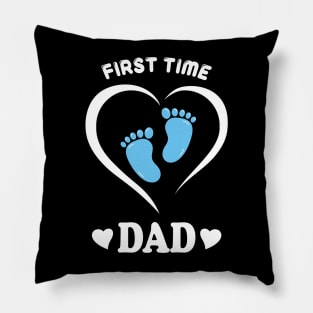 First Time Dad Pillow