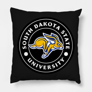 South Dakota State University - Jackrabbit Logo Pillow