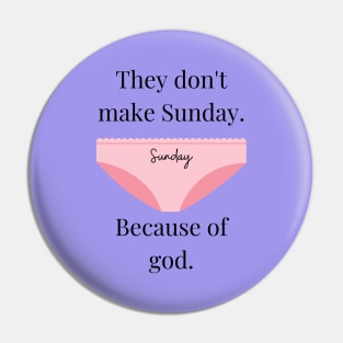 When Harry met Sally/Sunday Pin