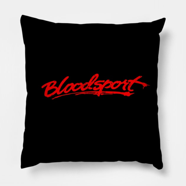 Bloodsport Pillow by OrangeCup