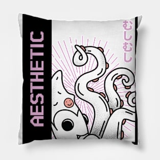 Aesthetic Kawaii Squid Pillow