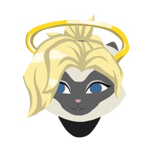 Overwatch Cats Mercy T-Shirt