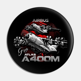 A400M Atlas Tactical Airlifter Heavy Aircraft Pin